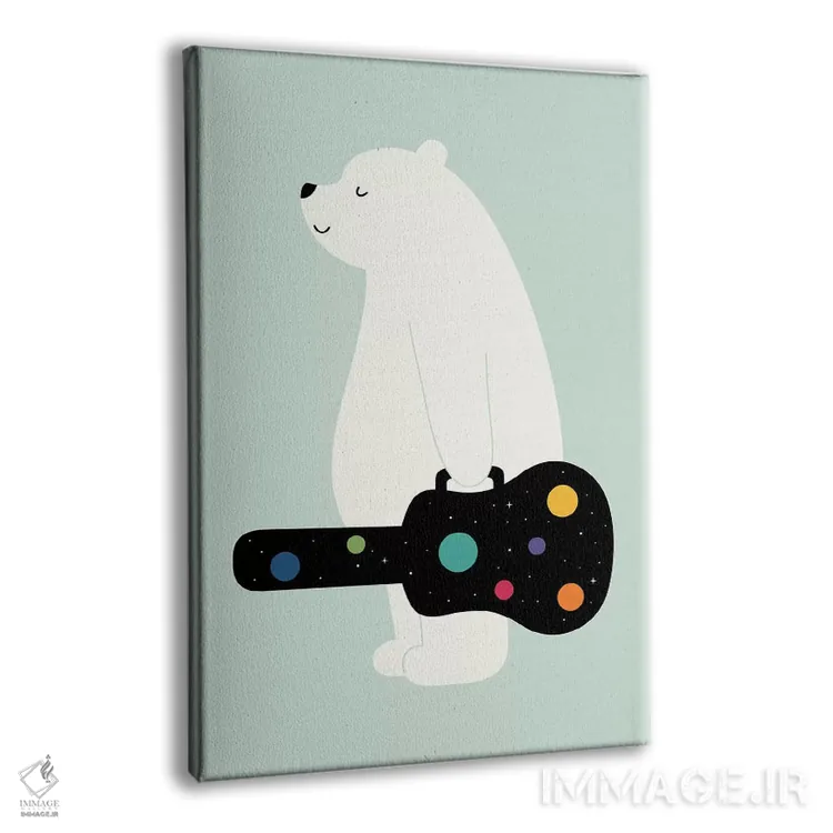 تابلو دنبال رویاهایت برو اثر اندی وستفِیس - نمای پرسپکتیو محصول