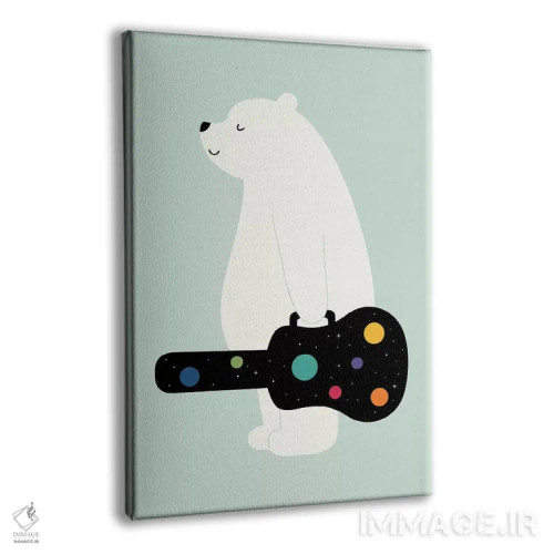 تابلو دنبال رویاهایت برو اثر اندی وستفِیس - نمای پرسپکتیو محصول