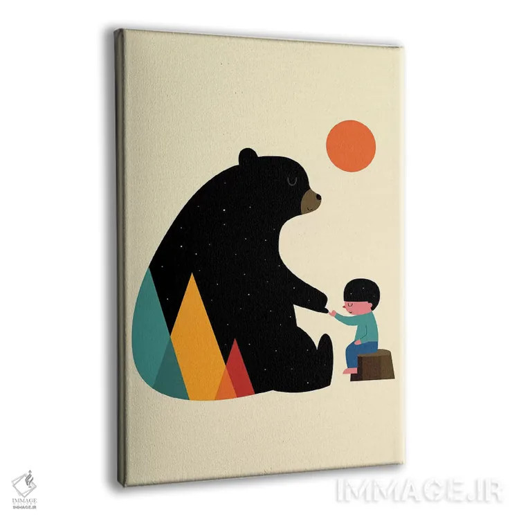 تابلو قول اثر اندی وستفِیس - نمای پرسپکتیو محصول