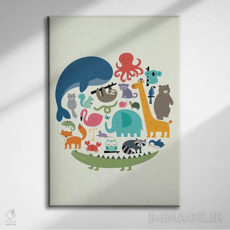 تابلو ما یکی هستیم اثر اندی وستفِیس - نمای روبهرو روی دیوار