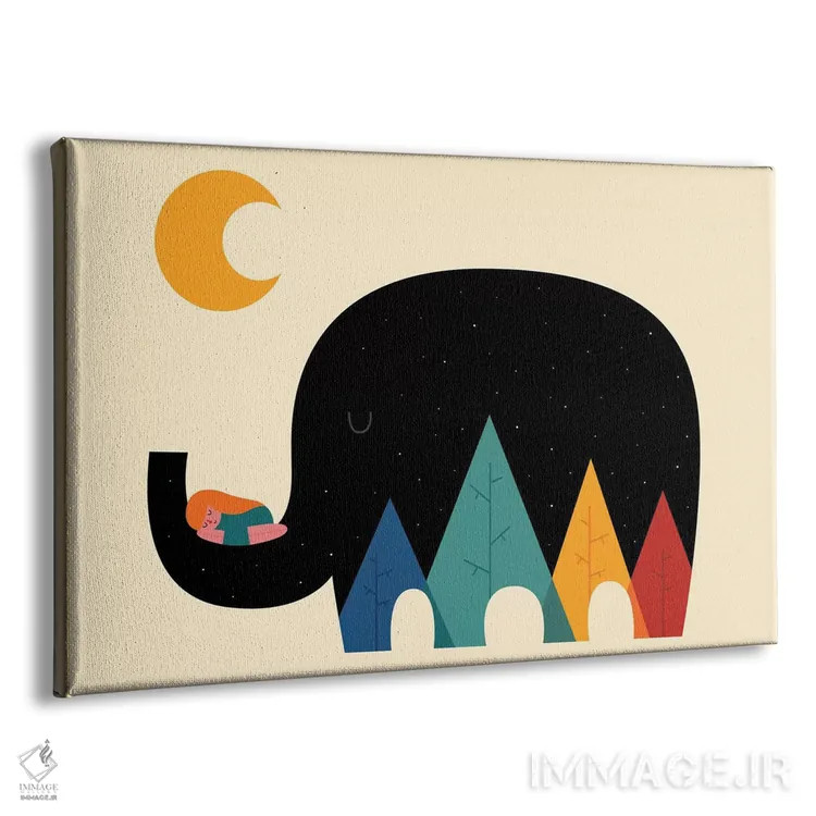 تابلو رویا در هوا اثر اندی وستفِیس - نمای پرسپکتیو محصول