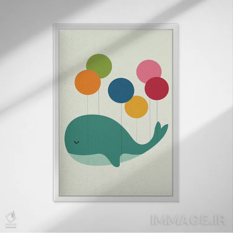 تابلو رویاگرد اثر اندی وستفِیس - نمای قابدار سفید