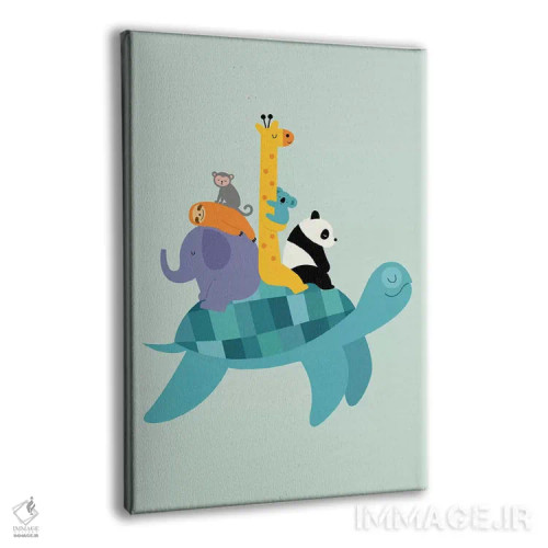 تابلو با هم سفر کنیم اثر اندی وستفِیس - نمای پرسپکتیو محصول