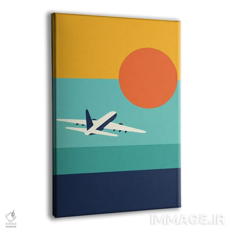 تابلو پرواز کن اثر اندی وستفِیس - نمای پرسپکتیو محصول