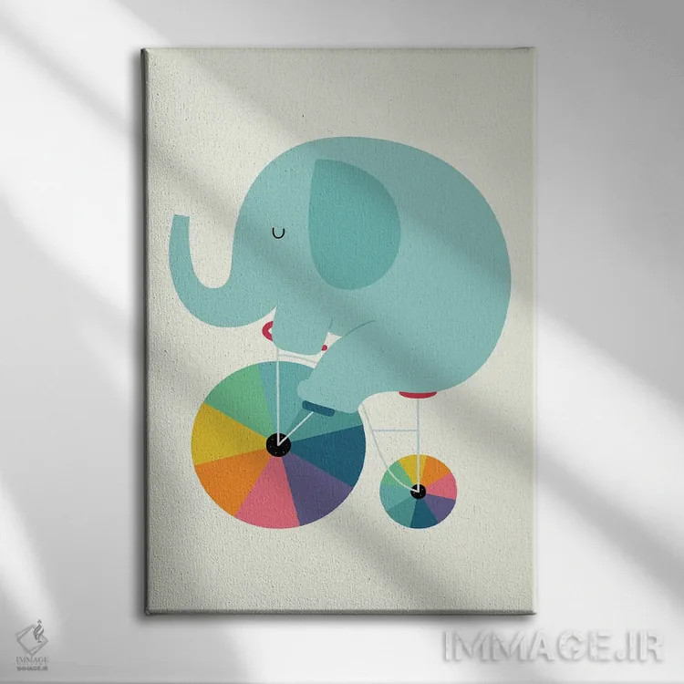 تابلو سفر زیبا اثر اندی وستفِیس - نمای روبهرو روی دیوار