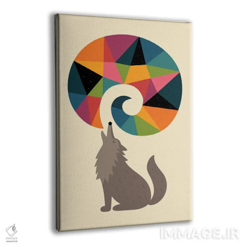 تابلو با صدای بلند رویاپردازی کن اثر اندی وستفِیس - نمای پرسپکتیو محصول