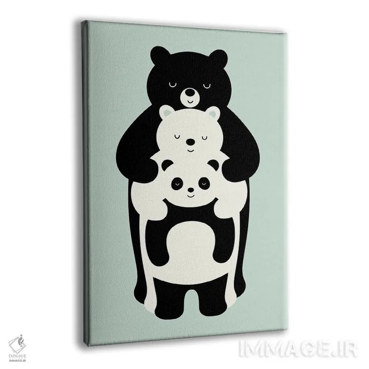 تابلو عکس خانوادگی اثر اندی وستفِیس - نمای پرسپکتیو محصول