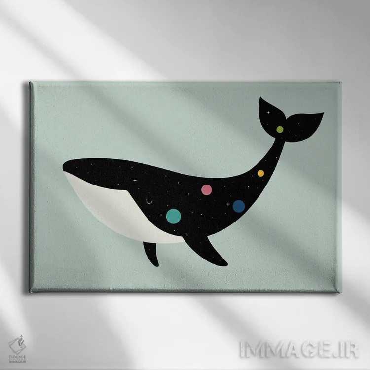 تابلو سفر رؤیایی اثر اندی وستفِیس - نمای روبهرو روی دیوار