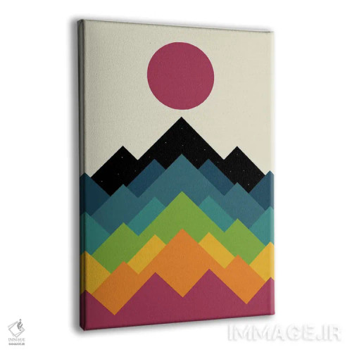تابلو زندگی یک کوه است اثر اندی وستفِیس - نمای پرسپکتیو محصول