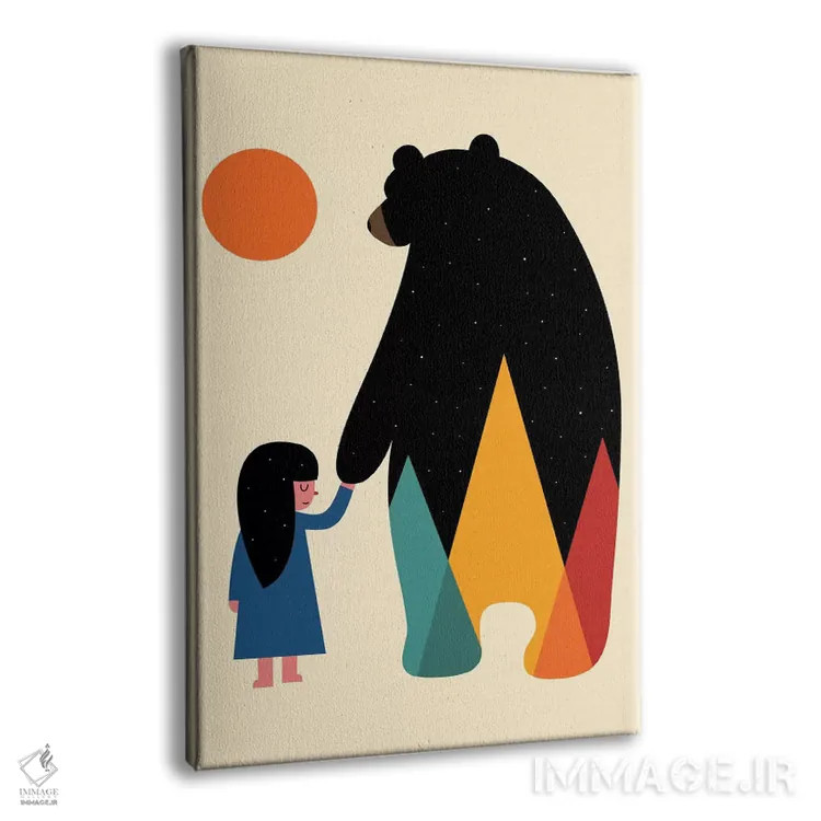 تابلو به خانه برو اثر اندی وستفِیس - نمای پرسپکتیو محصول