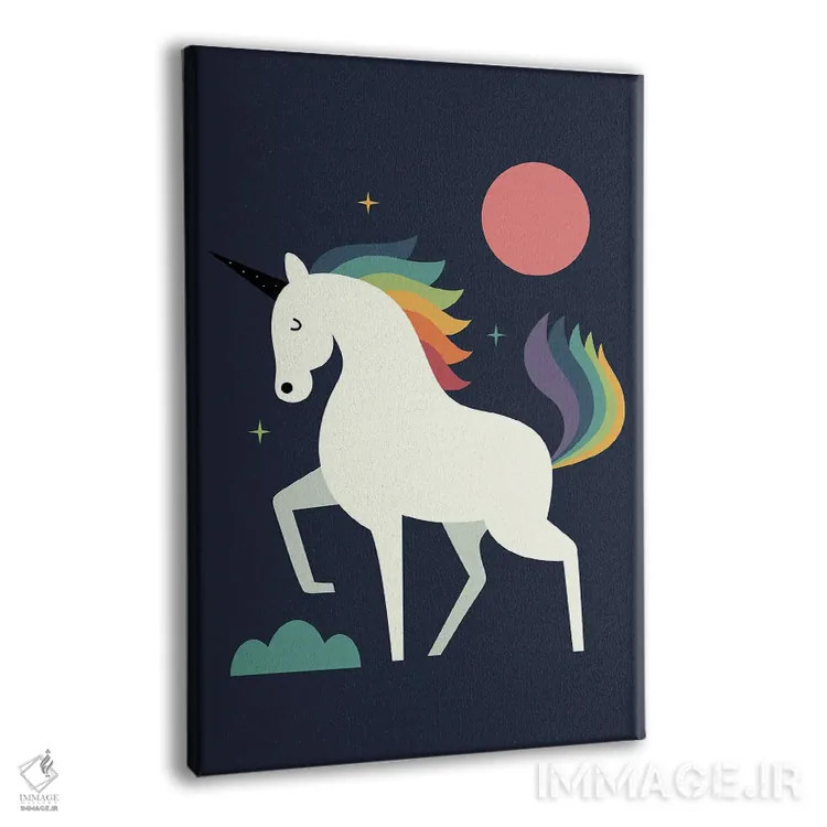 تابلو درخشان بمان اثر اندی وستفِیس - نمای پرسپکتیو محصول