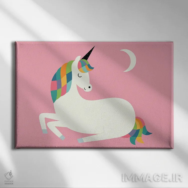 تابلو شادمانی تکشاخی اثر اندی وستفِیس - نمای روبهرو روی دیوار