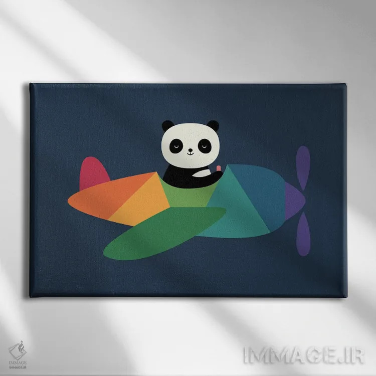 تابلو زمان شادی اثر اندی وستفِیس - نمای روبهرو روی دیوار