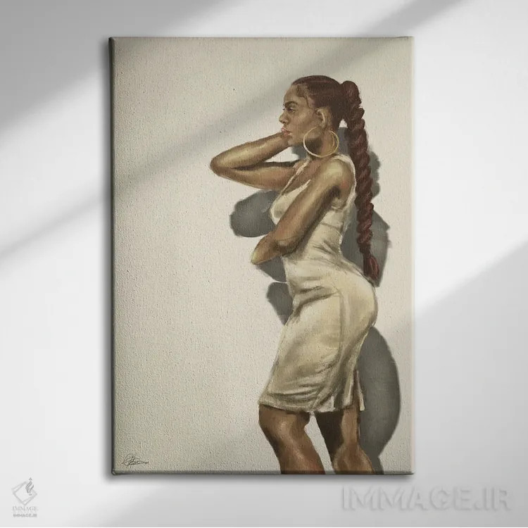 تابلو پاییز داغ اثر آماندا وایتهرست - نمای روبهرو روی دیوار