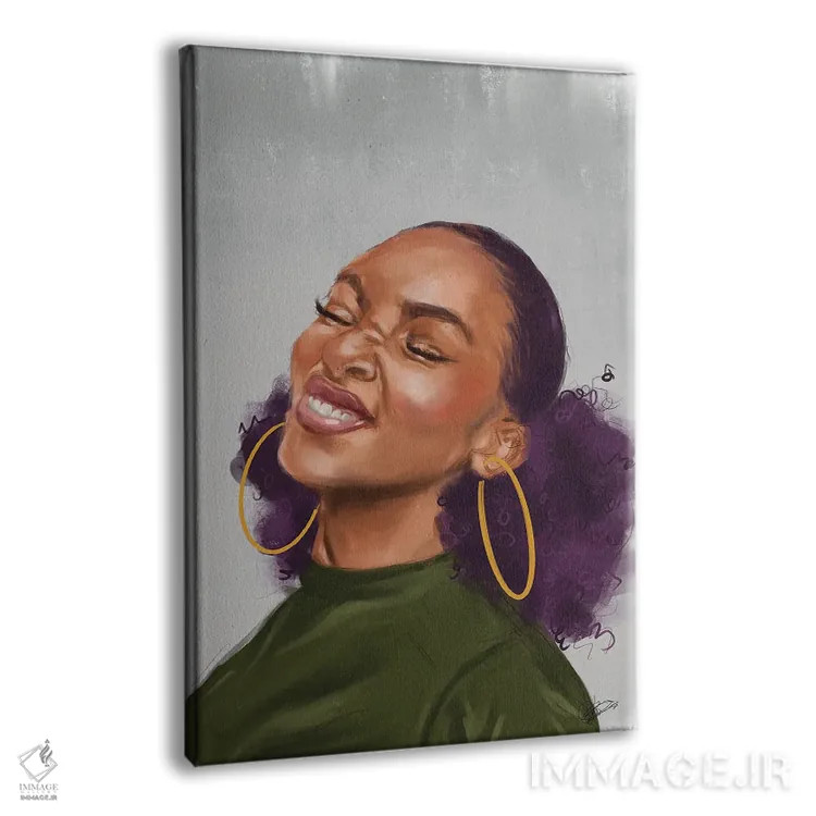 تابلو رضایت اثر آماندا وایتهرست - نمای پرسپکتیو محصول