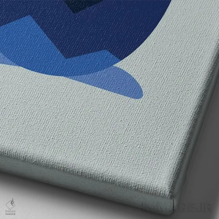 تابلو شب ستارهای اثر اندی وستفِیس - نمای نزدیک بافت بوم