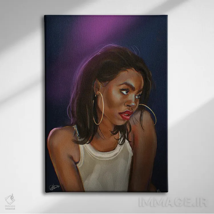 تابلو باشگاه عشق اثر آماندا وایتهرست - نمای روبهرو روی دیوار