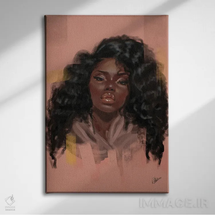 تابلو توت سیاه (میوه) اثر آماندا وایتهرست - نمای روبهرو روی دیوار