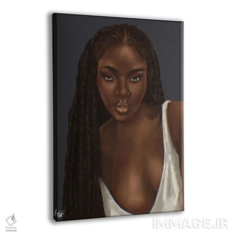 تابلو ۷ هزار (نماد عددی) اثر آماندا وایتهرست - نمای پرسپکتیو محصول