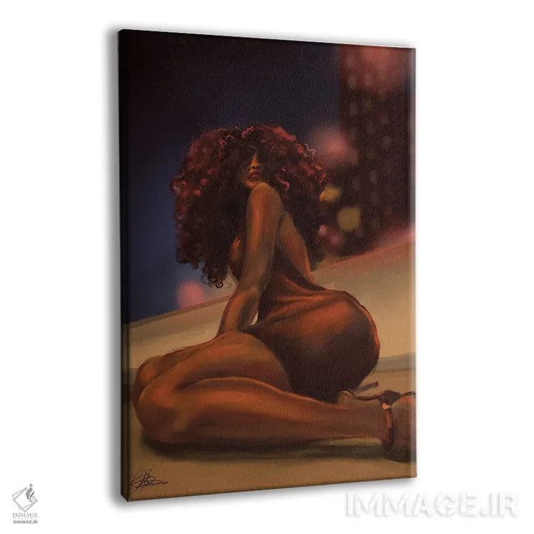 تابلو مهمانی روی پشتبام اثر آماندا وایتهرست - نمای پرسپکتیو محصول