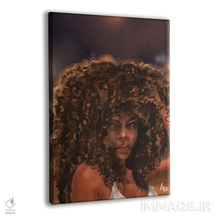 تابلو حال و هوای شب اثر آماندا وایتهرست - نمای پرسپکتیو محصول