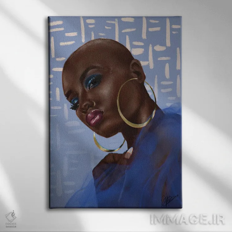 تابلو من هم اعتماد میخواهم اثر آماندا وایتهرست - نمای روبهرو روی دیوار