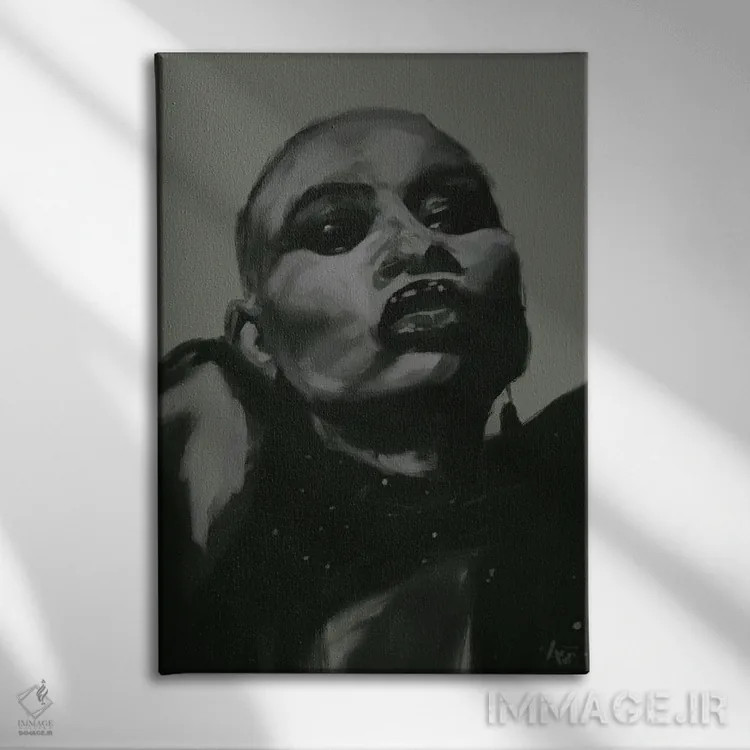 تابلو عظمت اثر آماندا وایتهرست - نمای روبهرو روی دیوار