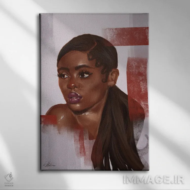 تابلو کریستال اثر آماندا وایتهرست - نمای روبهرو روی دیوار