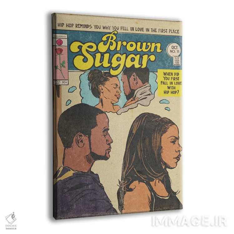 تابلو شکر قهوهای اثر آماندا وایتهرست - نمای پرسپکتیو محصول