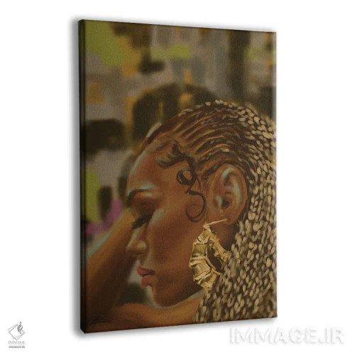 تابلو فروشگاه مو اثر آماندا وایتهرست - نمای پرسپکتیو محصول