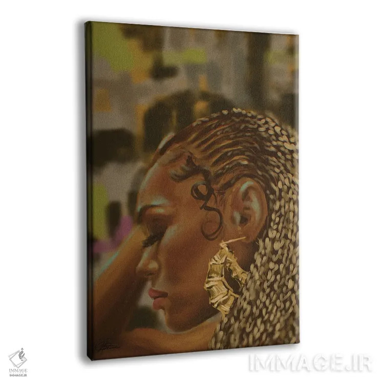 تابلو فروشگاه مو اثر آماندا وایتهرست - نمای پرسپکتیو محصول