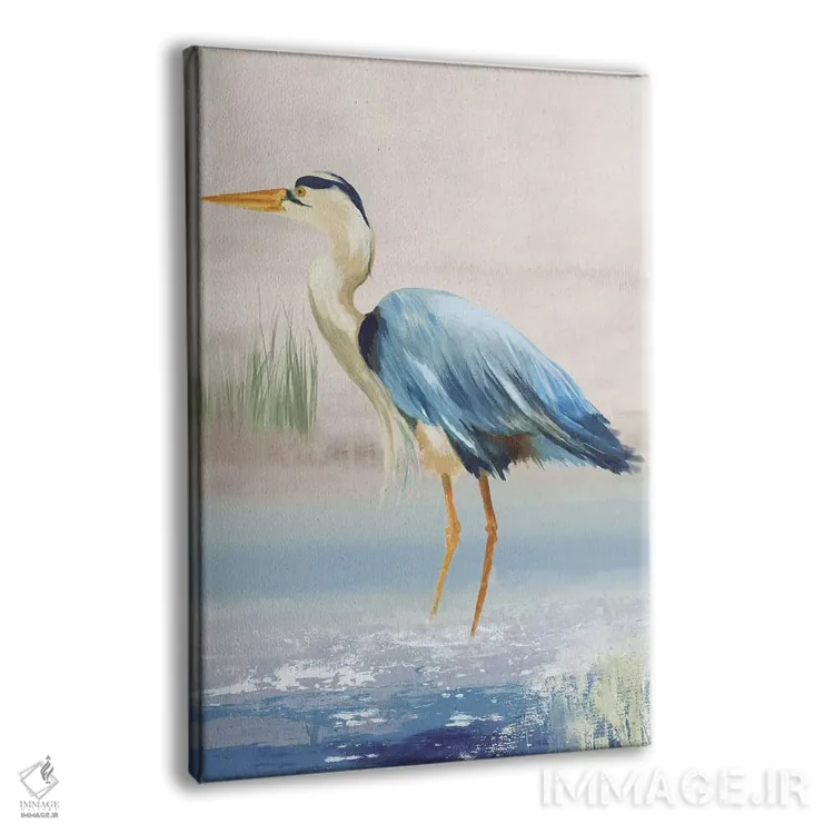 تابلو حواصیل در ساحل II اثر ایمی ویلسون - نمای پرسپکتیو محصول