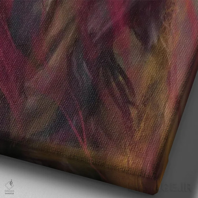 تابلو بیش از اندازه کافی اثر آماندا وایتهرست - نمای نزدیک بافت بوم