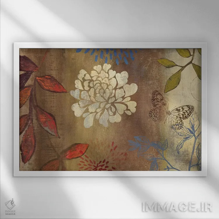 تابلو طبیعت I اثر ایمی ویلسون - نمای قابدار سفید