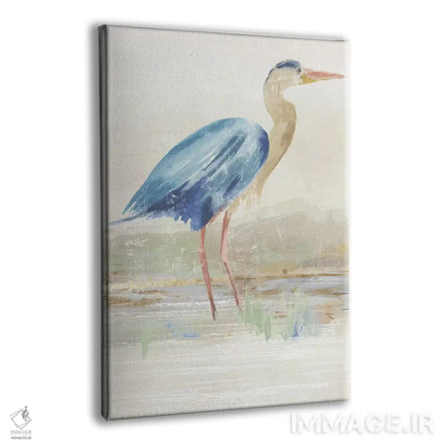 تابلو حواصیل در دریاچه اثر ایمی ویلسون - نمای پرسپکتیو محصول