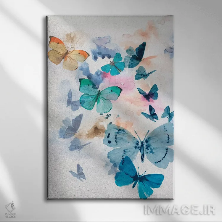 تابلو پرواز کن اثر ایمی ویلسون - نمای روبهرو روی دیوار