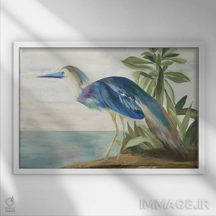 تابلو فصل صلح I اثر ایمی ویلسون - نمای قابدار سفید