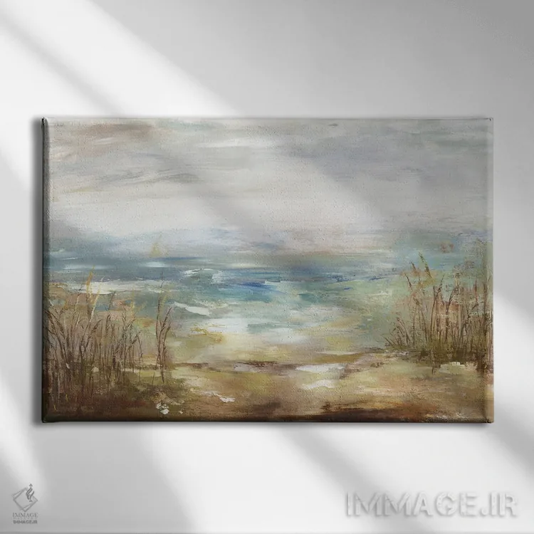 تابلو سواحل جداشده اثر ایمی ویلسون - نمای روبهرو روی دیوار