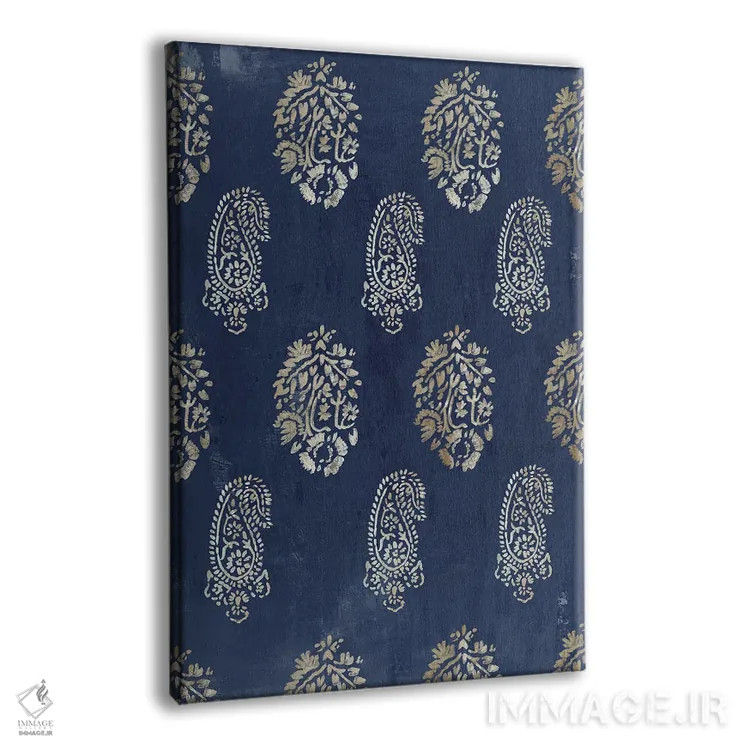 تابلو رویاهای داماسک II (نقش پارچهای) اثر ایمی ویلسون - نمای پرسپکتیو محصول