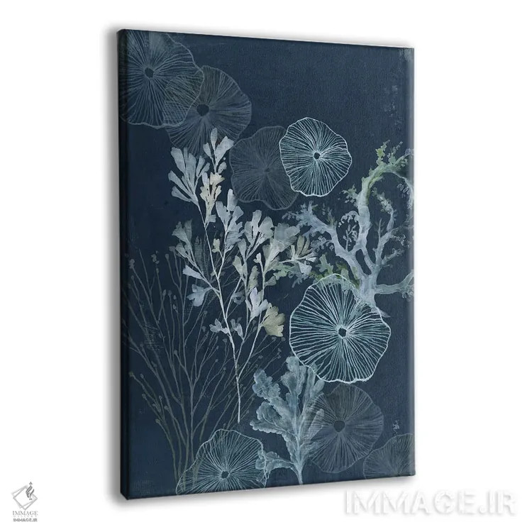 تابلو گنجینههای دریایی اثیری اثر ایمی ویلسون - نمای پرسپکتیو محصول