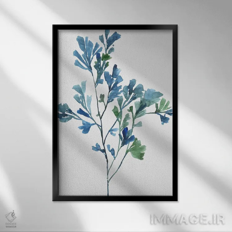 تابلو رویای صخرههای مرجانی I اثر ایمی ویلسون - نمای قابدار مشکی