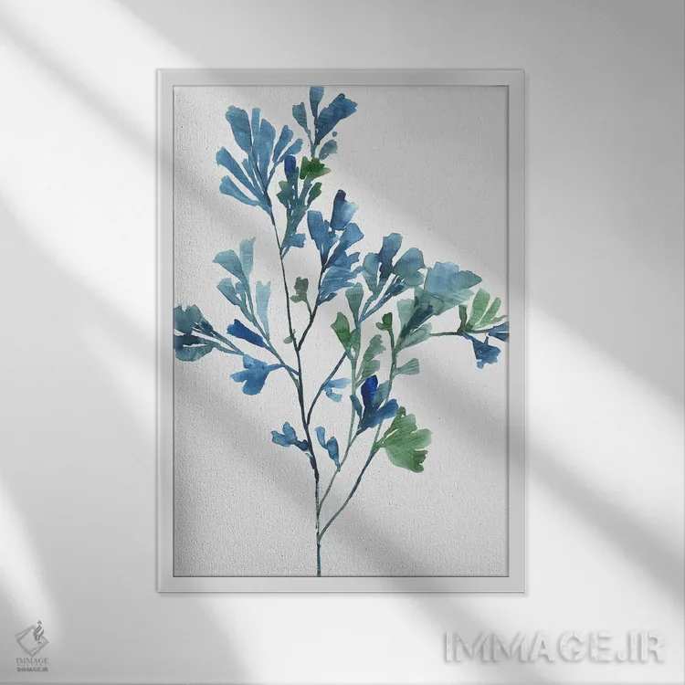 تابلو رویای صخرههای مرجانی I اثر ایمی ویلسون - نمای قابدار سفید