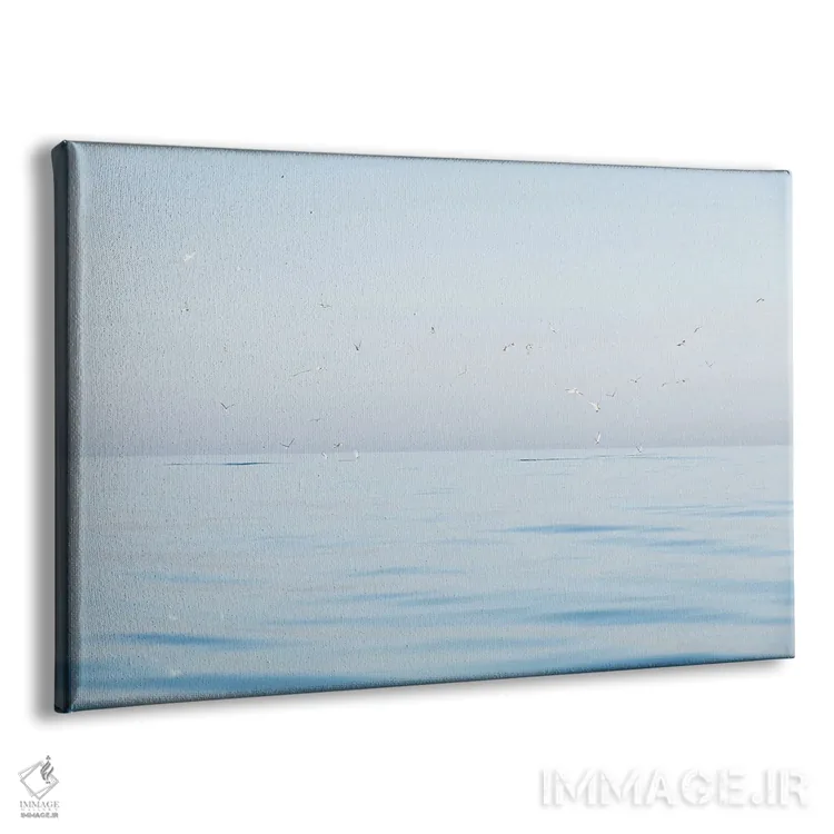 تابلو مرغان دریایی بر فراز دریا اثر اندرو لِوِر - نمای پرسپکتیو محصول