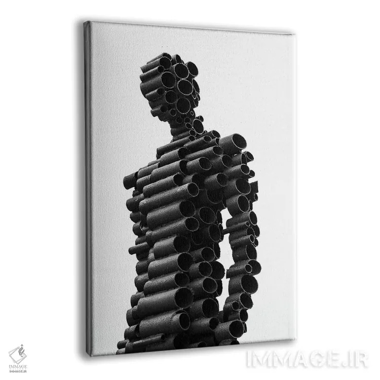 تابلو مرد آهنی (شخصیت خیالی) اثر اندرو لِوِر - نمای پرسپکتیو محصول