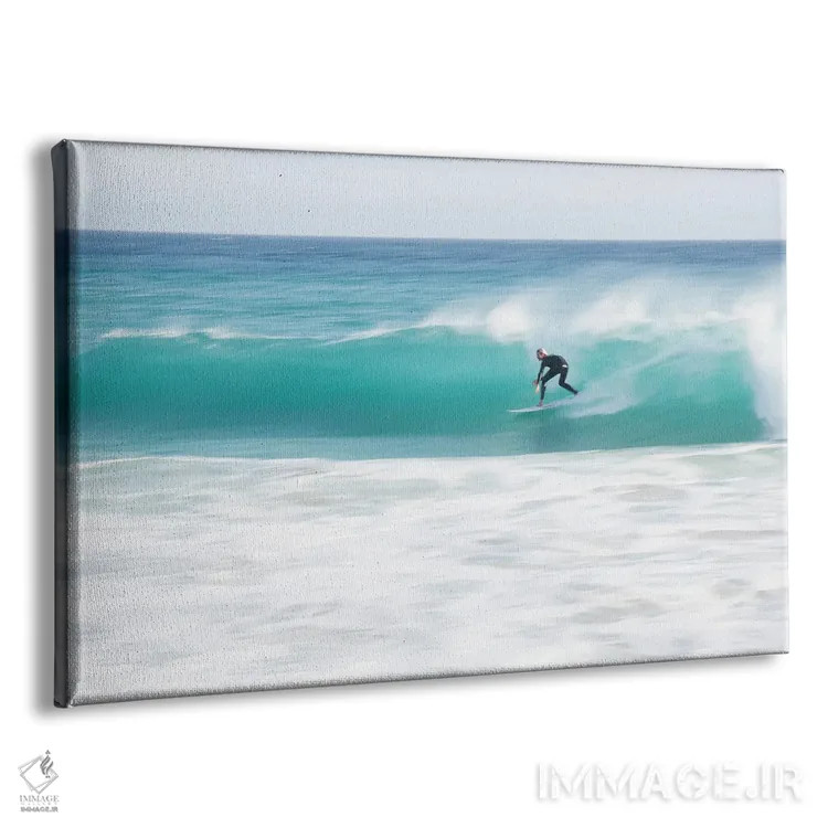 تابلو در دل آبی اثر اندرو لِوِر - نمای پرسپکتیو محصول