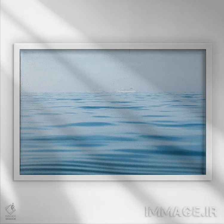 تابلو گشتزنی II اثر اندرو لِوِر - نمای قابدار سفید