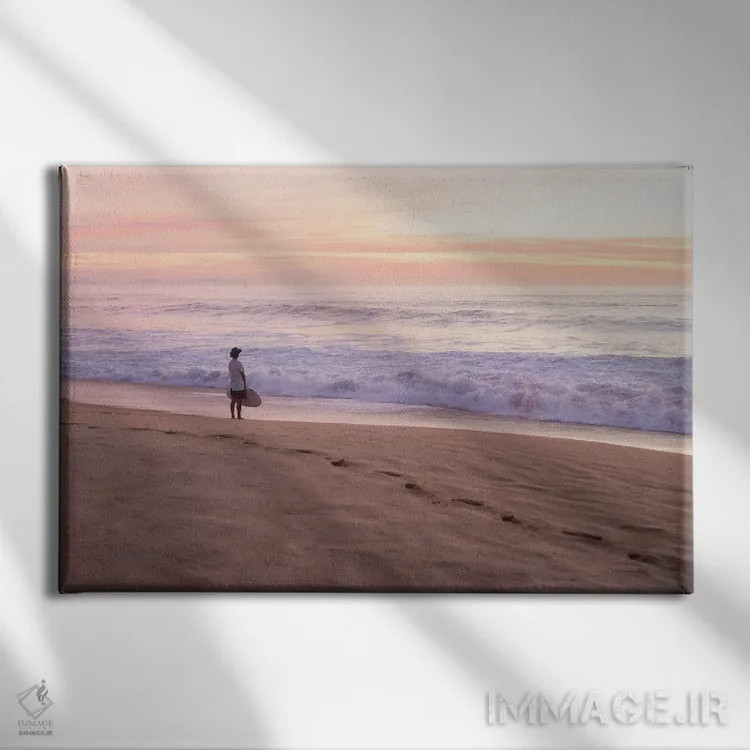 تابلو تفکر اثر اندرو لِوِر - نمای روبهرو روی دیوار