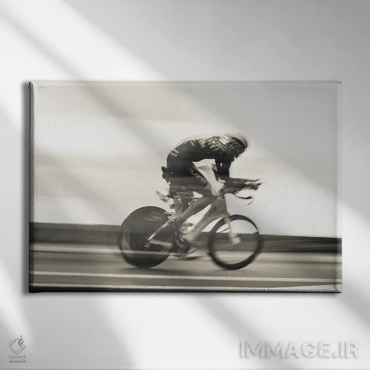 تابلو سرعت اثر اندرو لِوِر - نمای روبهرو روی دیوار