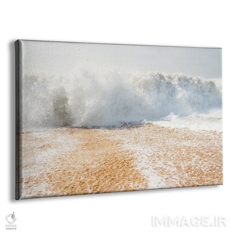 تابلو موج ساحلی اثر اندرو لِوِر - نمای پرسپکتیو محصول