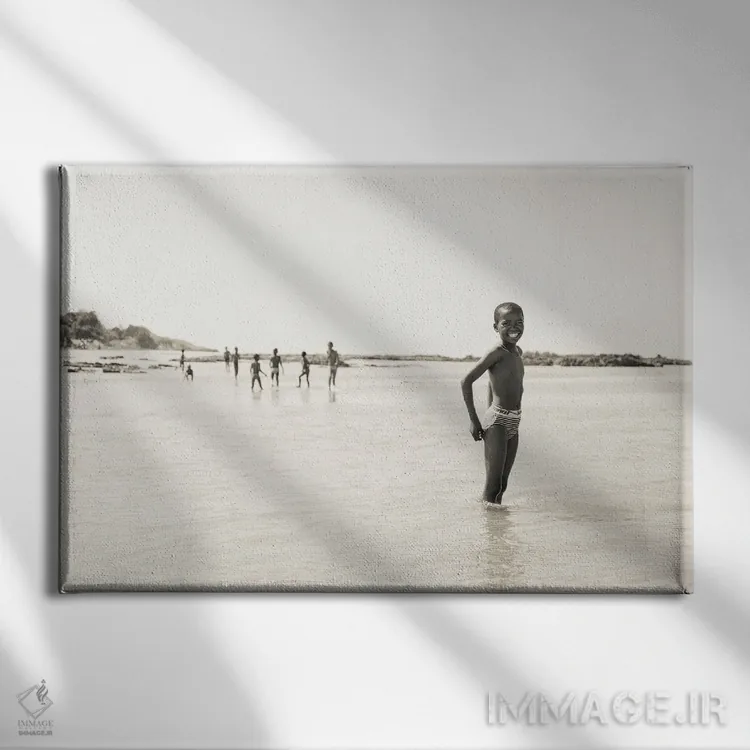 تابلو پسران رودخانه اثر اندرو لِوِر - نمای روبهرو روی دیوار